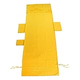 lifebea Filter-Strandtuch, schnelltrocknend, multifunktional, Badetücher, Strand-/Lounge-/Stuhl-Abdeckung, Handtücher, Picknickdecke, 215 x 75 cm (Farbe: Gelb, Größe: 215 x 75 cm)