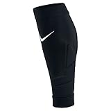 Nike Herren Hyperstrong Match Schienbeinschonerhalter, schwarz/Weiß, M