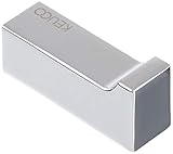KEUCO Handtuchhaken aus Metall, hochglanz-verchromt, rund, für Badezimmer und Gäste-WC, Wandhaken für Handtücher und Bademäntel, Edition 11