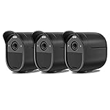 CaseBot Skin für Arlo Essential Spot-Kamera, Premium-Silikon, wetterfest, 3 Packung