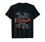 E = mc2 Energie Masse Äquivalenz Formel Physik Geschenke T-S