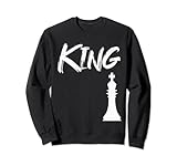 King Chess Board Tee Game Humor Set Spieler Schach Männer Frauen Sw