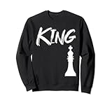 King Chess Board Tee Game Humor Set Spieler Schach Männer Frauen Sw