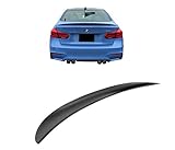 Proparts Kofferraum Hinten Spoiler Performance HighKick Optik Auto Tuning Dachspoiler HECKFLÜGEL von ABS Kompatibel/Ersatz für BMW 3er F30 F80 Limo und M3…
