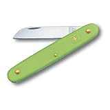 Victorinox Blumenmesser für Gartenarbeiten, Rostfreie Gerade Klinge, Universalmesser, Profi, Nylon Griff, Sw