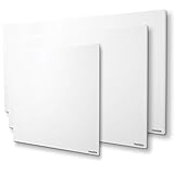 VASNER Citara Infrarotheizung 300 Watt, 60 x 40 cm, weiß Metall, Elektroheizung Wand- Deckenmontage, patentierte Halterung, IP44 Schutz Bad Heizp