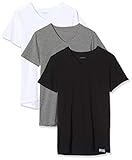 Diesel Herren T-Shirt UMTEE-MICHAEL3PACK (3er Pack), Mehrfarbig (Dark Grey Mélange/Black/Bright White E3843-0qazy), XXL