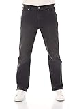 Wrangler Herren Jeans Texas Stretch Regular Fit Jeanshose Straight Denim Hose Baumwolle Blau w30-w44, Cash Black, W38 / L30