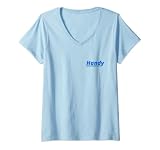 Damen Praktische Auto- und LKW-Miete – ConvenienceStore T-Shirt mit V
