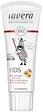 lavera Zahncreme Kids ∙ Ohne Fluoride & ohne Farbstoffe ∙ Bio-Calendula & Calcium ∙ Vegan Bio Pflanzenwirkstoffe Naturkosmetik Kinder Zahnpflege ∙ 75 ml ∙ 1er Pack