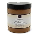 Walnusspaste für Eis - Eispaste - 100% Walnuss » ohne künstliche Aromastoffe » für Eis, Desserts, Getränke, Pralinen und vielem mehr » 250 g