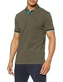 BOSS Herren Paul Curved 10196402 01 Polohemd, Dark Green306, S