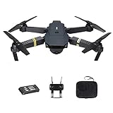 YepYes Drone Quadcopter mit Kamera E58 WiFi FPV Mini Quadcopter 4K Kamera Faltbare Drone Unterstützung Auto Return mit 1B