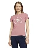 TOM TAILOR Denim Damen Jersey T-Shirt aus Bio-Baumw