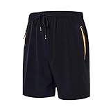 Shorts Sport Shorts Casual Shorts Lightweight Jogging Shorts Quick Dry Running Shorts Summer Fitness Shorts-Yellow||5XL