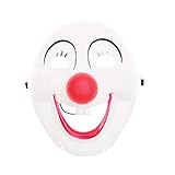 PRETYZOOM Halloween Clown verkleiden Clown Lächeln Plastikmaske Lustige Masken-Halloween-Maskerade-Karnevals-Kostüm-Stütze-Dress-up Zubehö