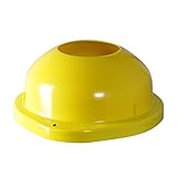 KUEFA Scharnierdeckel mit Einwurf (Ersatzteil ohne Montage-Set) (Gelb)