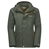 Jack Wolfskin Unisex Kinder ICY Winter Doppeljacke, Thyme Green, 164