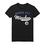 T-Shirt München City 1158 Bayern Logo A208762 Schwarz XXL