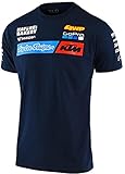 Troy Lee Designs Team KTM T-Shirt Marineblau M