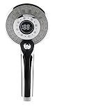 WUBZSHI Duschkopf LED Duschkopf Digitale Temperaturregelung 3 Sprühmodus Duschspritzen Wassereinsparung Duschfilter mit LED Hell (Color : Big-High-end)