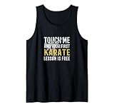 Karate Touch Kyokushin Shotokan Goju Ryu Wado, Karate Tank Top