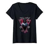 Damen Squid Game Game Master T-Shirt mit V