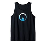 Enso, Zen, Kreis, Buddha Meditation Japan Kalligrafie Yoga, Tank Top