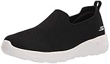 Skechers Damen GO Walk Joy Stretch FIT Sneaker, schwarz/weiß, 41 EU