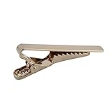 Uniquelove Männer Mode Kurze Einfache Legierung Krawattenklammer Hochzeit Krawatte Krawatte Verschluss Clip Gentleman Krawattenstange Krawattennadel Ideal Für Herren Geschenk - G