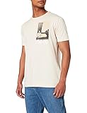 Merc of London Herren Joseph T-Shirt, elfenbeinfarben, L