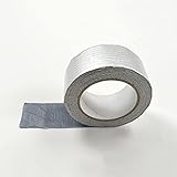 VERDELZ Butylband Wasserdichtes Klebeband Aluminiumfolienband Sealan Tape, für die Reparatur von Wohnmobilen, Boots- und Rohrabdichtungen, Glas- und EDPM-Gummidachausbesserungen, Silb