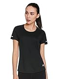 adidas Damen Run It T-Shirt, Black, XL