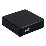 TVIP S-Box v.610 IPTV 4K HEVC UHD Android 8.0 / Linux Multimedia Stalker Interner IP TV Streamer 1GB RAM + 8GB eMMC, MicroSD Card, EXT.IR, Schw