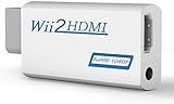 Wii zu HDMI Konverter, Rybozen Wii zu HDMI Adapter 1080P 720P Anschluss Ausgang Video & 3,5 mm Audio – Unterstützt alle Wii Display M