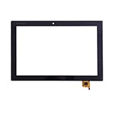 Ersatzbildschirm für Lenovo MIIX 310-10ICR Miix 310 Miix310 Touchscreen Glas Digitizer Panel Frontglas Linse Sensor + Werkzeug Reparaturset Ersatzbildschirm (Farbe: Schwarz)
