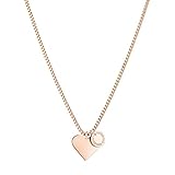Liebeskind Berlin Kette aus Edelstahl in Roségold LJ-0505-N-45