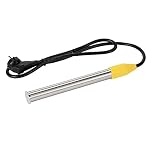 1100W Fully Submersible Portable Immersion Water Heater, Bucket Water Heater, 100% Waterproof, For heating small volumes of water, Slim design, Simple and Easy