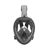 ABOOFAN Schnorchelmasken, Vollgesicht mit abnehmbarer Kamerahalterung, Taucherbrille, auslaufsicher, Schnorchelanzug, Zubehör zum Tauchen, leichtes Atmen, G