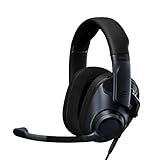 EPOS H6Pro Gaming Headset Kopfhörer mit Mikro - Over-Ear - Geschlossene Akustik - Leichtes Kopfband - Lift-to-Mute - Bequem - PC, Mac, PS4, PS5, Xbox Series X, Xbox One, Nintendo Switch (Schwarz)