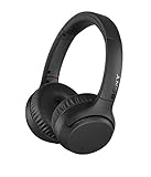 Sony WH-XB700 Bluetooth Kopfhörer (Extra Bass, NFC, 30h Akku, Freisprechfunktion, Google Assistant, Amazon Alexa, Headset mit Mikrofon für Telefon & PC/Laptop) schw