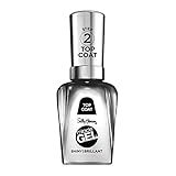 Sally Hansen Miracle Gel Überlack ohne künstliches UV-Licht, versiegelnder Gel Top Coat, glänzend, mit Gel-Finish, transparent, (1 x 14,7 ml)