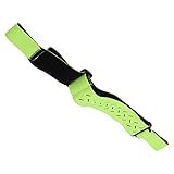 CUTULAMO Zweipunkt-Stirnband, verschleißfester Flugbrillen-Kopfgurt für FPV Combo mit Thermoform-Technologie für FPV Combo Flugbrillen(Leuchtendes Grün)