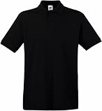 Fruit of the Loom Premium Polo Schwarz M