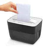 ZHGYD. Kleine tragbare High-Power-Cross-Cut Papier und Kreditkarte, CD Home Office S