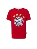 FC Bayern München Kinder T-Shirt Logo rot, 164