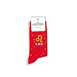 ALTER SOCKS Lustige Socken | Sternzeichen Socken Damen & Herren | Sternzeichen Löwe Geschenk | Strümpfe Unisex Größe 36 – 45 (Löwe (Leo))