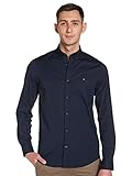 Tommy Hilfiger Herren Core Stretch Slim Poplin Shirt Freizeithemd, Blau (Sky Captain 403), XL EU