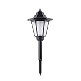 DAGONGREN Gartenlichter Outdoor Solar Light wasserdichte Solar Power Sechseckige LED Rasenlampe Weg Courtyard Landschaftslicht (Size : 4pcs Spike Light)