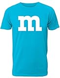 Fasching & Karneval T-Shirt mit m Aufdruck – auch als Gruppen Kostüm Shirt für Herren/M